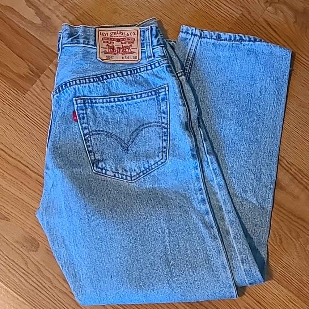 Levi's Vintage 505 Light Blue Jeans
